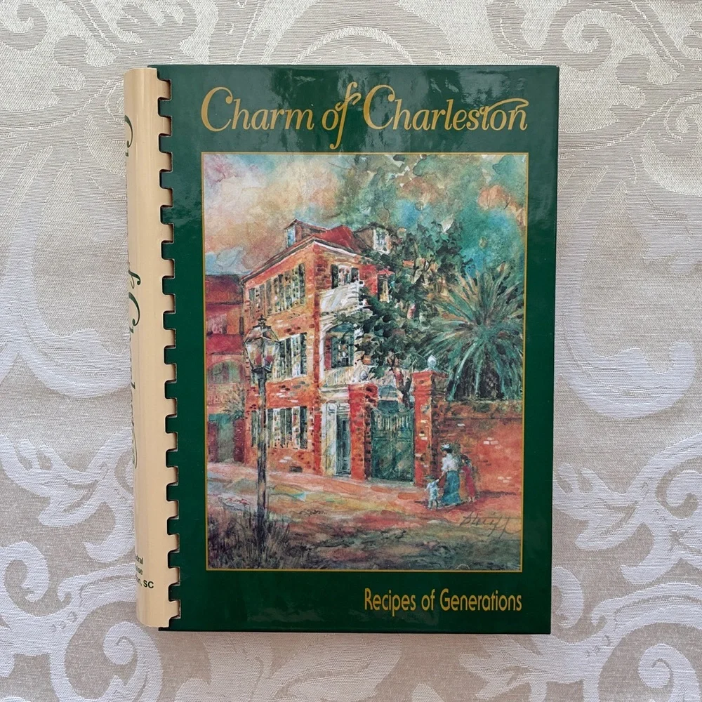Charm of Charleston Church Cookbook Spiral Bound Hardcover NEW